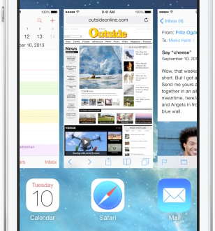 iOS 7 Task Manager
