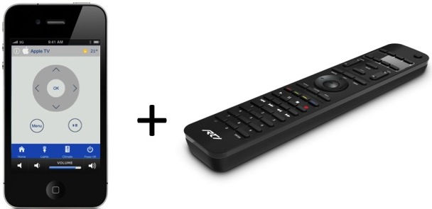 Use companion remote with a smart phone or tablet
