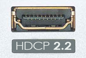 HDMI with HDCP 2.2