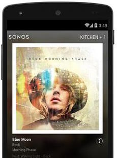 Integrated streaming music